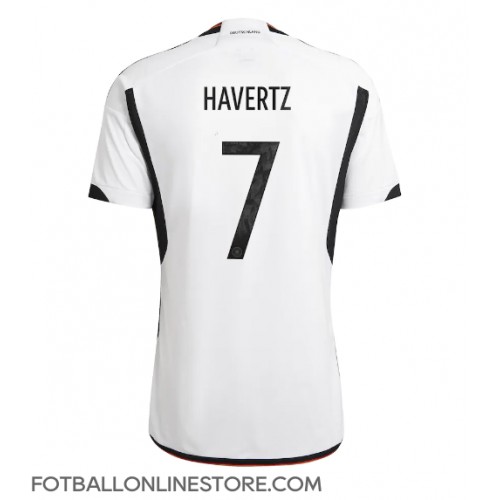 Billige Tyskland Kai Havertz #7 Hjemmetrøye VM 2022 Kortermet